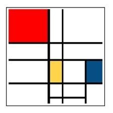 schilderen als Mondriaan