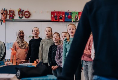 Authentique kaliber in school 5514 multicutureel zingen